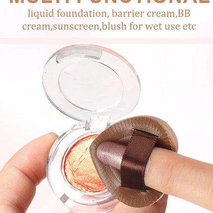 5/10/20Pcssuper Soft Cotton Candy Makeup Puff Necessary Wet Dry Use Air Cushion Powder Puff Multifunction Portable Makeup Sponge