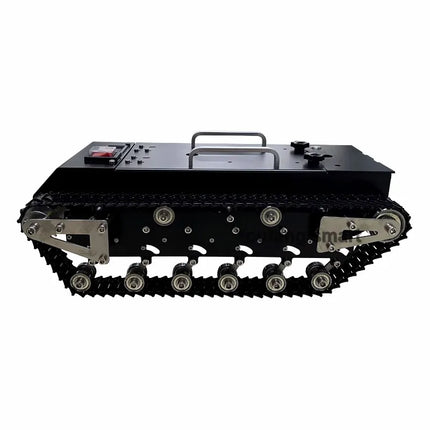 30kg Load RC Tank Chassis Metal Track 12V DC Motor Shock Absorption Tank for STM32 Robot Kit to FS Handle Programmable Robot Car