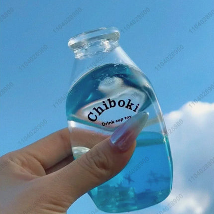 Stress Ball Handmade Milk Beverage Drink Bottle Ball Squishy Mochi Toy Squeeze Ball Stress Relieve Hand Relax Toy Gift