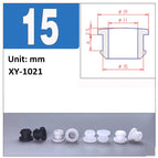 15mm / 10Pcs(Black)