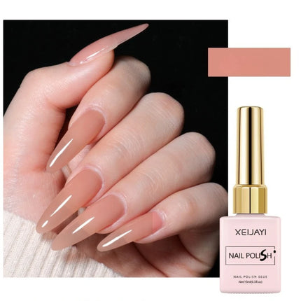 Colored Square Bottle Nail Varnish Gel 60 Colors Gloss Matte Ice-clear Nail Polish Fruit Green Nail Art Soak Off UV Gel Lacquer