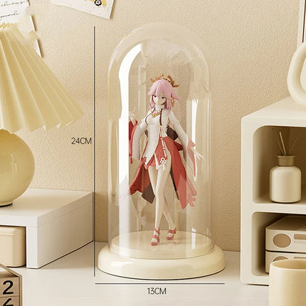 Display Rack Storage Box Collector With Transparent Single Doll Model Small Ornaments Hand Cabinet