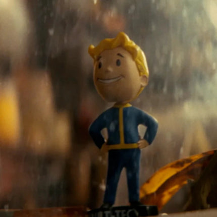 Anime Bobblehead Cute Vault Boy Full Set Action Figure Toys Collection Model Doll Desktop Ornament Display Boy Gifts