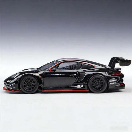 Bburago 1:24 Porsche 911 GT3 R Alloy Sports Car Model Diecast Metal Track Racing Car Vehicle Model High Simulation Kids Toy Gift