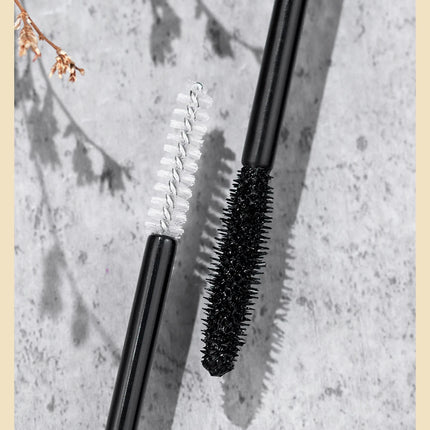 QIBEST Eyelash Makeup Set Eyebrow Eyelash Growth Serum Nourishing Enhance And 4D Black Mascara Curling Thick Lengthening Eyelash