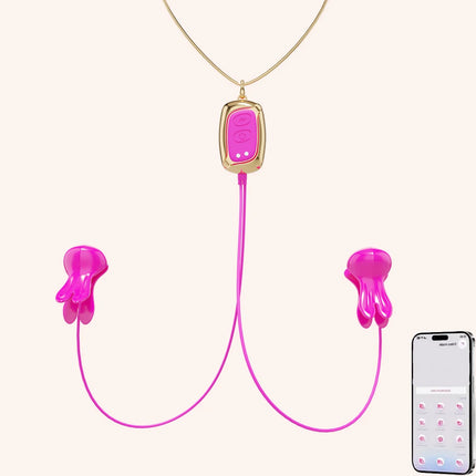 Nipple Clamp Sucking Vibrator Tongue Licking Vibrating For Women Breast Massage Labia Clitoris Clip Stimulation Massager Sex Toy