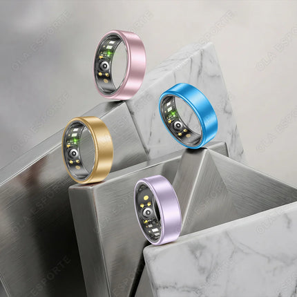 2026 New Smart Ring Men Women Various Colors Health Ring Heart Rate Sleep Monitoring Sports Waterproof Smartring for Android IOS