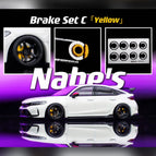 yellow brakeC8.9 9.7