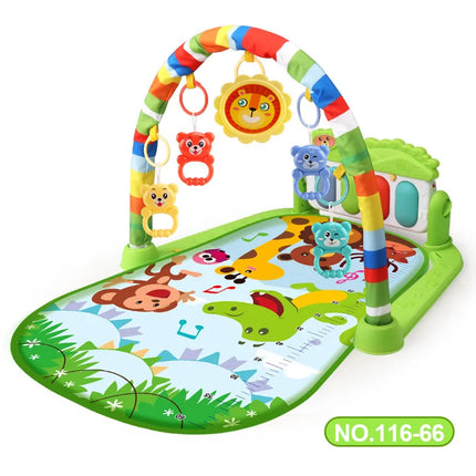 Multifunctional Baby Activity Gym Play Mat Musical Rack Kid Infant Fitness Frame Educational Crawling Carpet Toy Children Gift