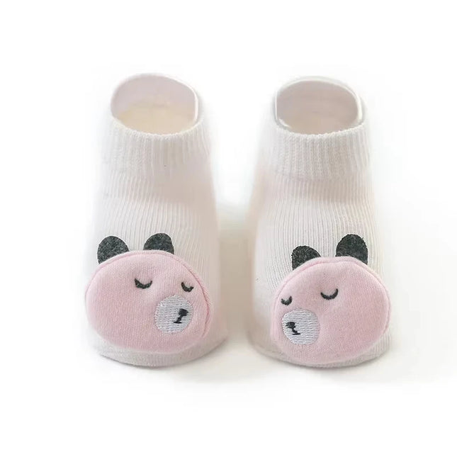 Baby Socks Girls Boys Toy Newborn Accessories Anti-Slip Cartoon Animals Kids Toddlers Gift Clothes Children Infant Stuff Fruit