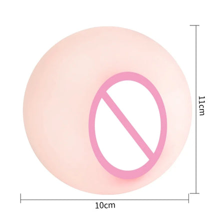 Siliconen Kunstmatige Borsten mannen Masturbatie Seksspeeltjes Realistische Zachte Borst Vagina voor Volwassen Man Sexy Borsten
