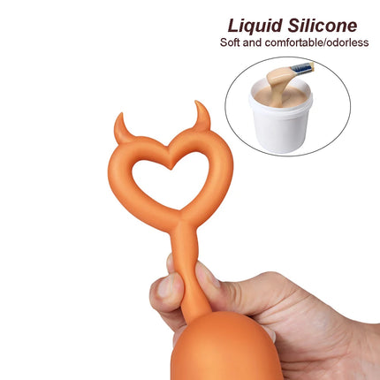 Sex Toys Anal Beads 5/6/7 Anal Balls Liquid Silicone Soft Long Butt Plug 18+ Women Men Adult Anal Plug Sex Toys Prostate Massage