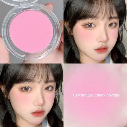 Face Waterproof Face Contouring Cosmetics Blush Matte Natural Cheek Tint Brighten Blusher Powder Women Makeup Tools