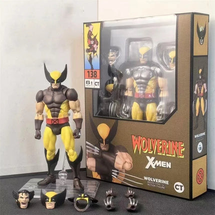 Ct Toys Wolverine Deadpool Anime Figure Mafex 138 Deadpool 3 Movie Action Figure Figurine Model Statue Collection Toys Gifts