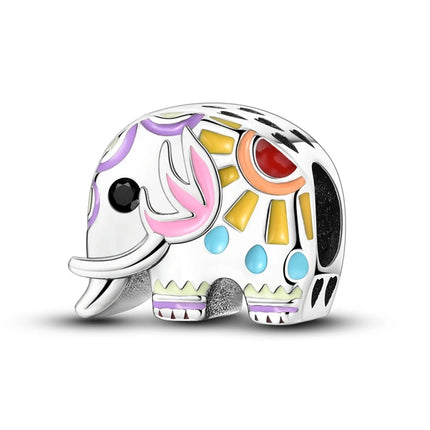 Charms 925 Sterling Silver Cute Cat Collection Charms Beads Paw Print Pendant Beads Fit Original DIY Bracelet Gift Women Jewelry