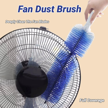 Bendable Fan Duster Ultra Fine Bristles Long Handle Cleaning Tool For Air Conditioner Furniture Shutter Car