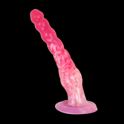 "Novelty Silicone Dildo · Unisex Massage Rod with Beaded Anal Plug - Ergonomic & Discreet Elegant Adult Toy" Pleasure Product