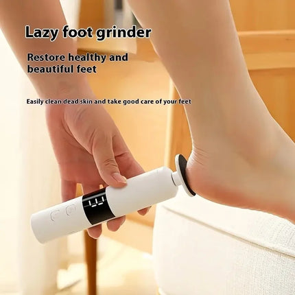 USB charging foot grinder, electric 2-in-1 foot grinder and nail grinder, foot and hand care, multifunctional foot beauty device