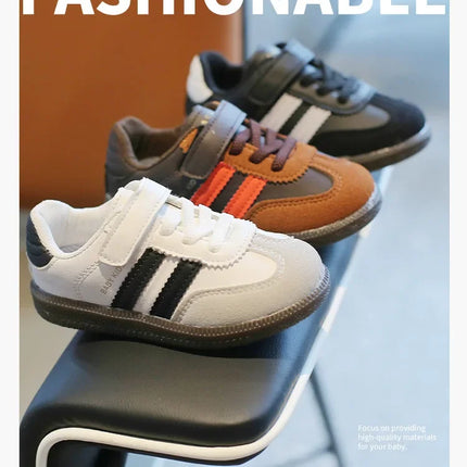 Children's Sneakers Boy Spring Autumn Causal Kid Running Walking Shoes Fashion Versatile Girls Tennis Shoes Soft Soled Hook Loop
