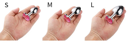 Stainless Cat Face Jewel Base Anal Plug Holle Kitty Cat Butt Plug Metal Prostate Massager Anus Stimulator Dildos Adult Sex Toys