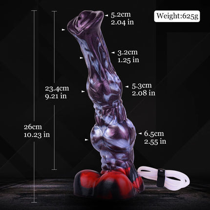 NNSX Huge Knot Squirting Horse Dildo Silicone Water Spray Anal Plug Anus Dilator Vagina Feamel Masturbator Penis for Woman