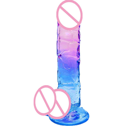 Transparent Big Dick 13 Sizes Realistic Jelly Dildo Women Gay Anal Sex Toys Soft Clitoris Vaginal Masturbators Penis Suction Cup