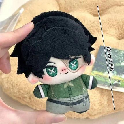 Cartoon Identity V Doll Keychain 10cm Plush Cotton Doll Pendent Explorer Composer Mercenary Anime Figure Keyring Fans Gifts