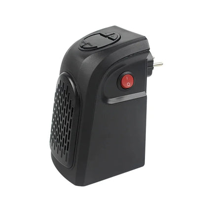 Portable Electric Space Heater Wall Plug In Mini Room Radiator Fan Warmer Heating Appliance for Home