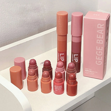 4-Color Matte Velvet Mist Lipstick,1Pc Waterproof Non-Stick Cup Long-Lasting Wear Lipstick For Women
