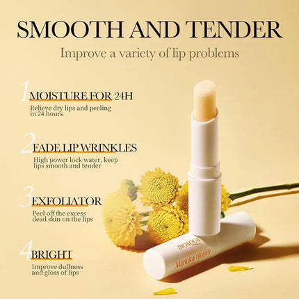 Vitamin E Honey Lip Balm Long-lasting Moisturizing Anti Cracking Nourishing Essence stick winter Lips Skin Care