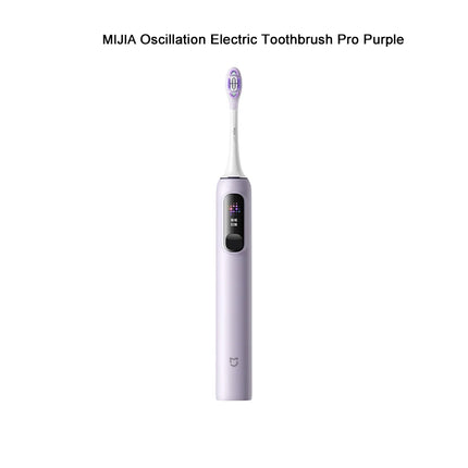 MIJIA Sonic Vibration Electric Toothbrush Pro,Smart 4 Modes, Long Battery Life, IPX8 Waterproof,LED Screen & Travel Lock
