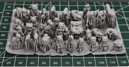 1/35 1/24 Scene Accessories Gravel and Grass Abandoned pipeline Flame effect parts 3D Printing Resin Accessories Fantasy Scene