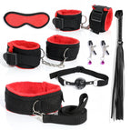 7pcs-black red-zdmr
