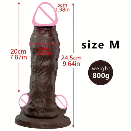 Big Dick Huge Realistic Dildo Vagina Masturbation Double Penetration Anal Penis Consolador Sexy Adult Sex Toys for Women Men