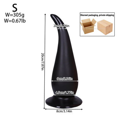 3 Size Tail Butt Plug Soft Silicone Tapon Anal Plug Man Woman Silky And Skin-Friendly But Plug Xl Analog Plug Man Plugs Anul