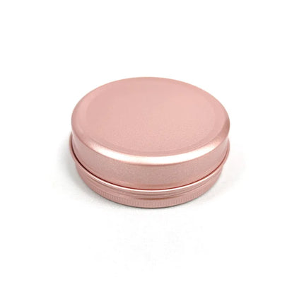 10/20/50/100pcs 5ml 10ml Matte Rose Gold Jar 30ml Cream Pink Aluminum Case 50ml 60ml Lip Balm Pot Cosmetic Container 150ml 4201