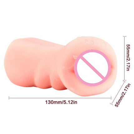 4D Realistic Deep Throat Male Masturbator Silicone Artificial Mouth Vagina Anal Erotic Oral Sex Masturbator Sex Toys For Men