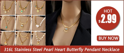 DIEYURO 316L Stainless Steel Multilayer Chain Star Charm Necklace Bracelet For Women New Trend Jewelry Set Girls Party Gifts
