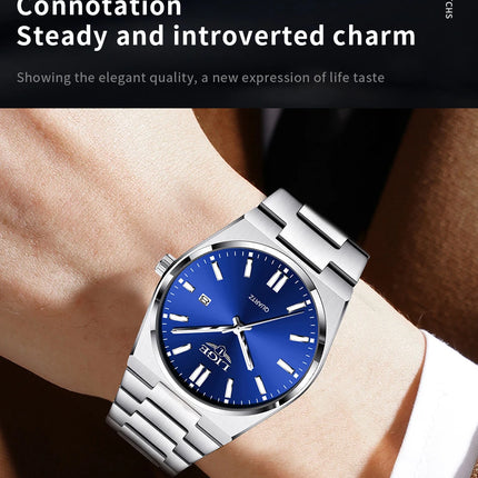 LIGE 2025 New Luxury Fashion Men's Watch Waterproof Luminous Date Quartz Watch Business Wristwatches Montre Pour Hommes Reloj