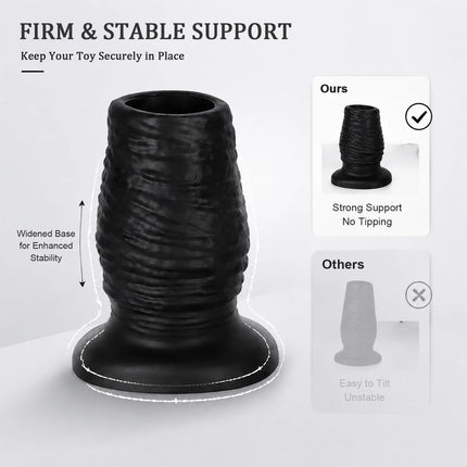 Butt Plug Huge Hollow Anal Plug Silicone Butt Plug Anal Speculum Ass Plug Anus Enema Flushing Sex Toys For Women Men Ass Dilator