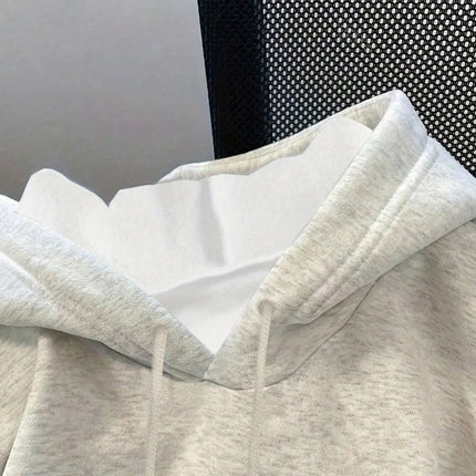 2025 Autumn/Winter Women's Grey Nautical Shell and Starfish Print Hoodie Pullover Shell Logo Soft Casual Wear Fall Clotheswinter