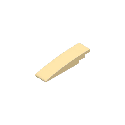 50g/17PCS  42918 Bricks Slope Curved 8 x 2 Parts No Studs Compatible MOC Building Block Adult Kids DIY Creative Toy Model