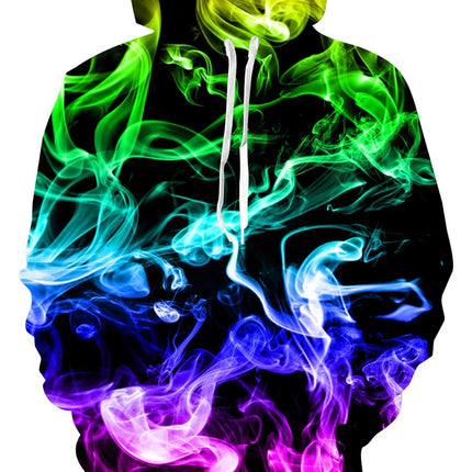 Men's Hoodies  Animal Cat Print 3D Patternv Hooded Autumn Pullover Sweatshirt With Pocket Hoodie Streetwear Loose Comfortable