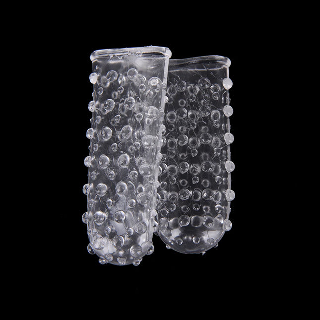 Finger Sleeve Vibrator Female Masturbator Silicone Adult Clit Stimulate Erotic Exotic Accessories Sex For Women Lesbian Toys
