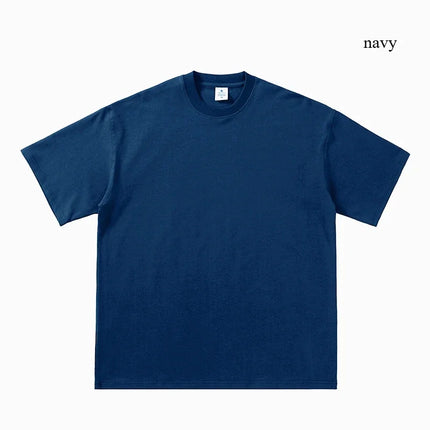 2025 Summer Men and Women T-shirt Cotton Solid T-shirts Oversized Short Sleeve T-Shirt Fashion Soft White Black Tee Clothing Tops