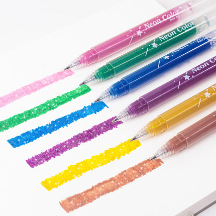 12-36 Colors Large Capacity Glitter Gel Pens for Journaling