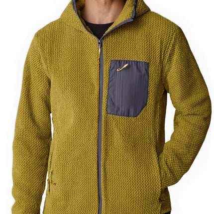 Outdoor  R2 Fce Jaet Hooded Open Cardigan Men's Women's Sweatirt Travel Climbing Hiking Warm Polyester Fiber