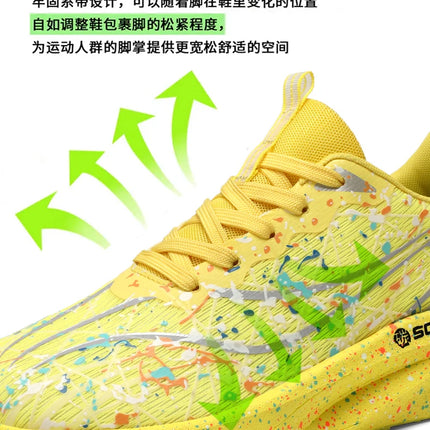 Marathon Men Running Shoes Breathable Outdoor Sports Shoes Lightweight Sneakers for men Comfortable Athletic Training Footwear