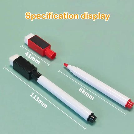 8 Color Magnetic Erasable Whiteboard Pen Color Options Numbering Stationery Office Teaching Supplies For Student Blackboard Note