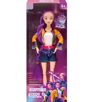 2026 Hot Music Style Demonic Group Anime Figure Rumi Mira Zoey Action Figure Cosplay Doll Cute Gift for Kids Birthday Gifts